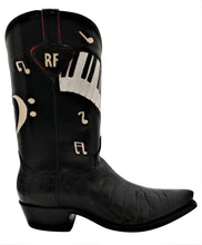 Load image into Gallery viewer, East Lonesome Drifters Genuine American Alligator w/ Handcarved & Inlay Tops