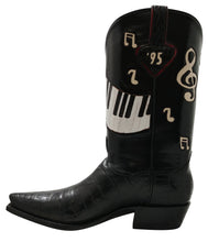 Load image into Gallery viewer, East Lonesome Drifters Genuine American Alligator w/ Handcarved & Inlay Tops