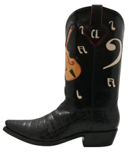 Load image into Gallery viewer, East Lonesome Drifters Genuine American Alligator w/ Handcarved & Inlay Tops