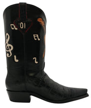 Load image into Gallery viewer, East Lonesome Drifters Genuine American Alligator w/ Handcarved & Inlay Tops