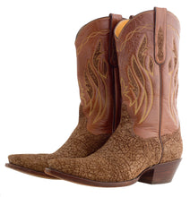 Load image into Gallery viewer, Genuine Hippopotamus w/ Hippopotamus Inlay Handmade Boots