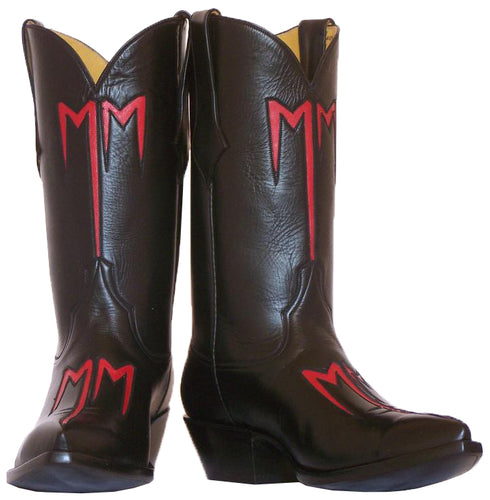 Marilyn Manson Custom Boots