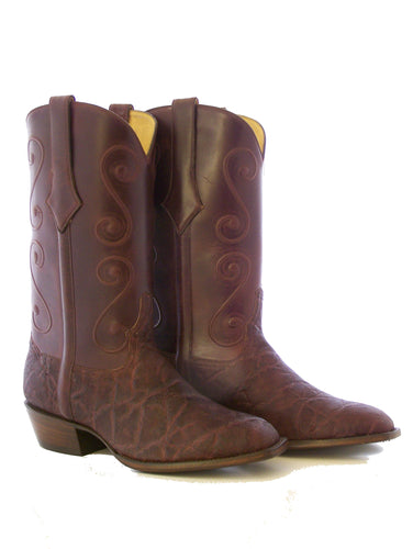 Genuine Elephant Skin Handmade Boots