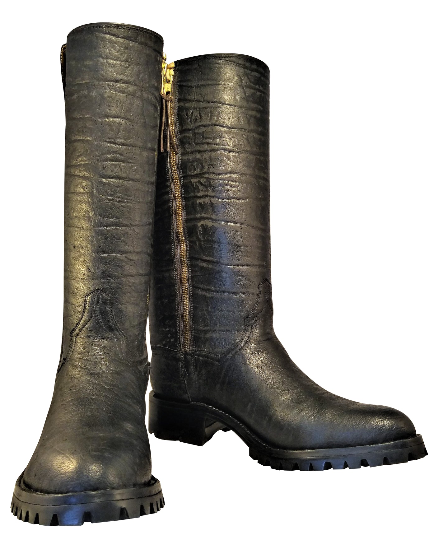 (TEMP) Boots 7 Black/Brown