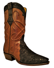 Load image into Gallery viewer, Genuine American Sueded Alligator With Thick Cording Handmade Boots