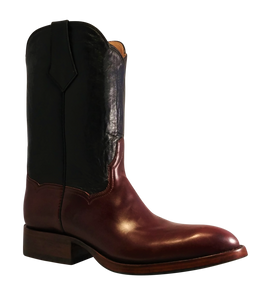 Genuine Cordovan Shell & Calfskin Tops Handmade Boots