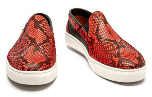 Genuine Python & Calf Sneakers