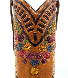 "Secret Garden" Fully Hand Carved ARDITTI original Handmade Boots