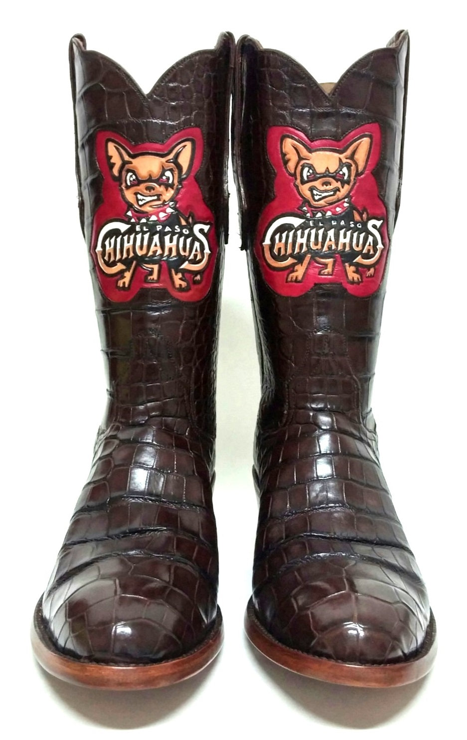 El Paso Chihuahuas Custom Boots