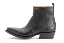 Load image into Gallery viewer, &quot;The Gentleman&quot; Genuine American Alligator / calf Handmade Ankle Boots