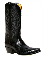 Load image into Gallery viewer, Genuine American Alligator Belly Handmade Boots