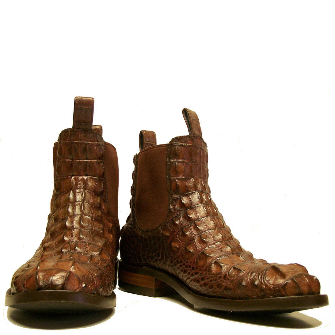 Genuine American Alligator Horn back Handmade Jodphur