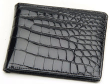 Load image into Gallery viewer, Genuine American Alligator and Genuine South African Full Quill Ostrich Wallets