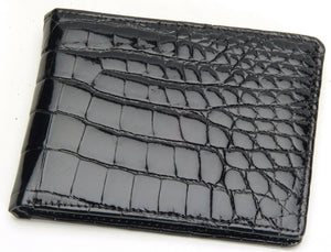 Genuine American Alligator and Genuine South African Full Quill Ostrich Wallets