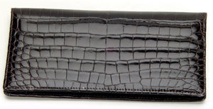 Genuine American Alligator and Genuine South African Full Quill Ostrich Wallets