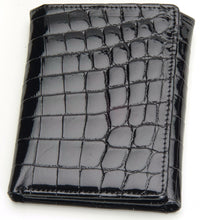 Load image into Gallery viewer, Genuine American Alligator and Genuine South African Full Quill Ostrich Wallets
