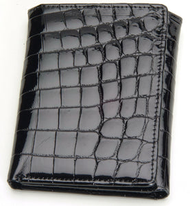 Genuine American Alligator and Genuine South African Full Quill Ostrich Wallets