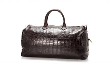 Load image into Gallery viewer, Genuine American Alligator Handmade Travel / Duffle Bag