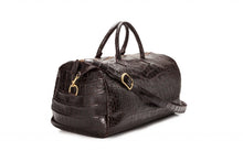 Load image into Gallery viewer, Genuine American Alligator Handmade Travel / Duffle Bag
