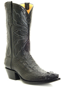 Genuine American Alligator Hornback Handmade Boots