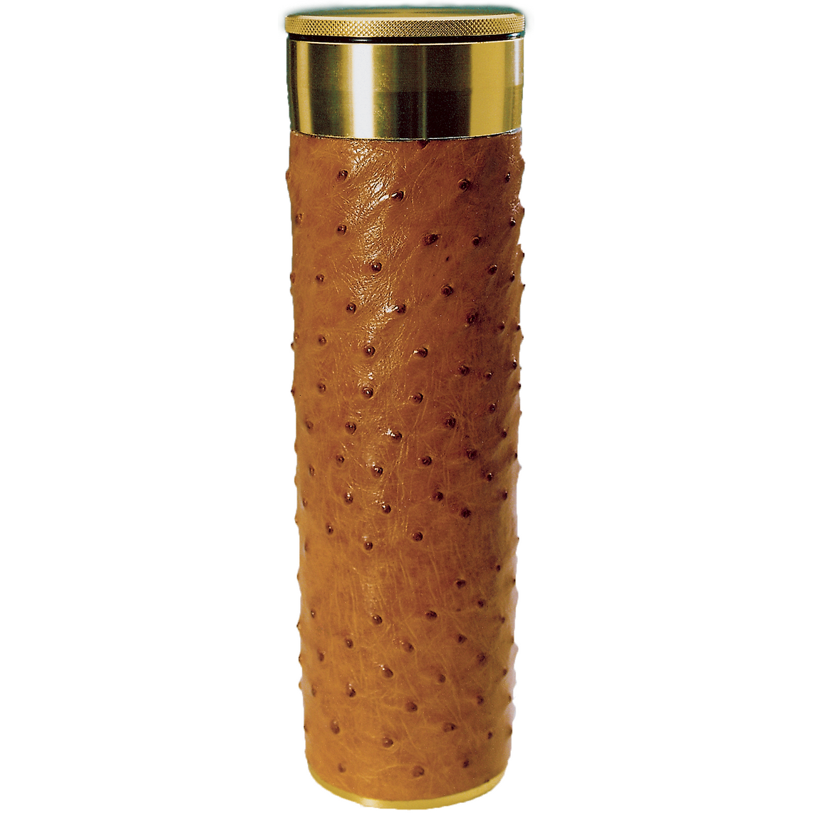 Genuine American Alligator & Genuine South African Full Quill Ostrich Small & large Cigar Tubes