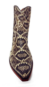 Genuine EASTERN Diamondback Rattlesnake Handmade Ankle Boots