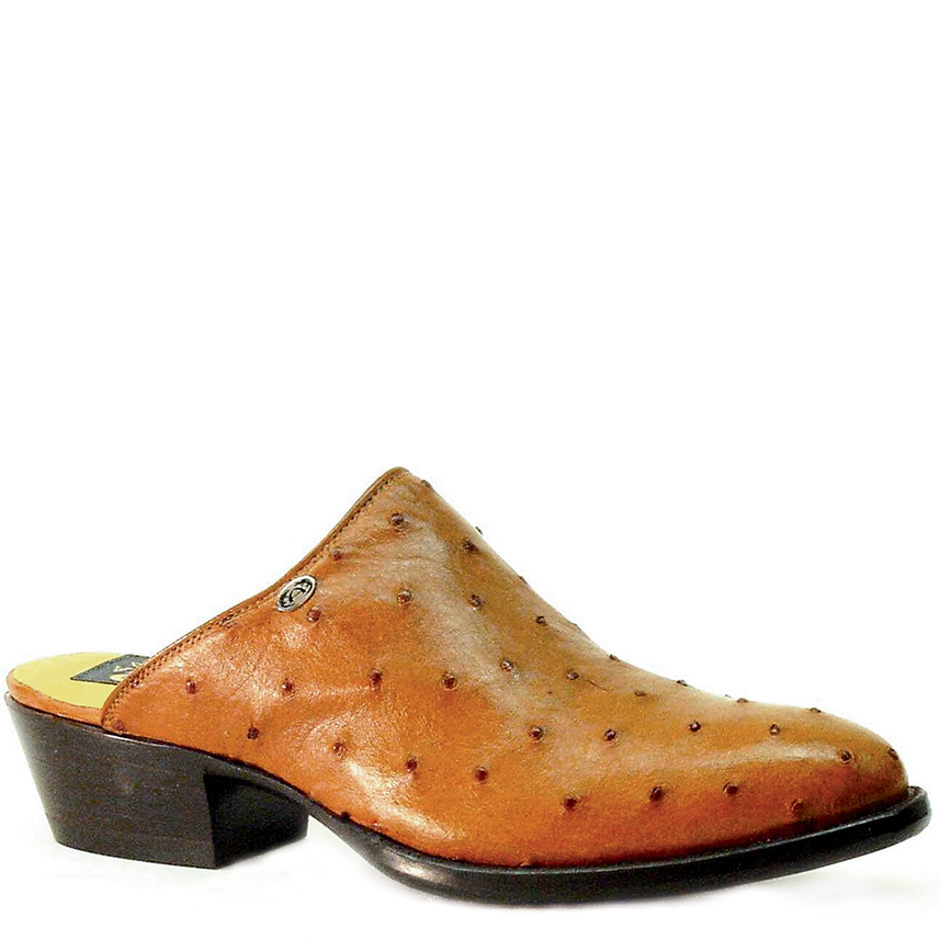 Genuine South African Full Quill Ostrich Handmade Slides