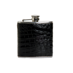 Genuine American Alligator Flask