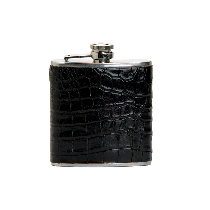 Genuine American Alligator Flask