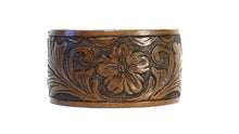 Load image into Gallery viewer, Hand Tooled Leather Handmade Cuffs (1.5 Inch)