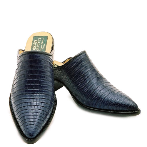 Genuine Teju Lizard Handmade Slides