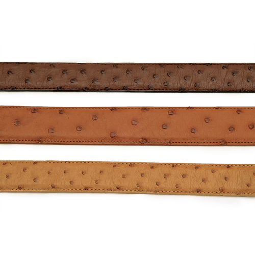 Handmade Genuine South African Full Quill Ostrich Straps