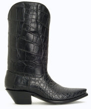 Load image into Gallery viewer, Seamless Full Genuine American Alligator Belly cut Handmade Boots