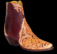 Load image into Gallery viewer, (TEMP) Tooled Barron Ankle Boots