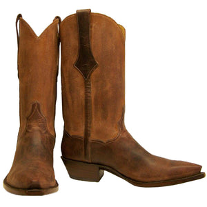 "Trail Boss" Mad Dog Goat & Suede Top Handmade Boots
